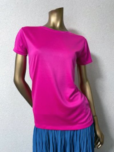 画像1: ピンク速乾Tシャツ