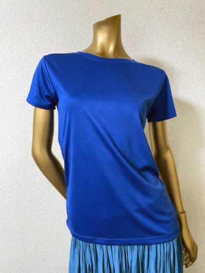 画像1: ブルー速乾Tシャツ