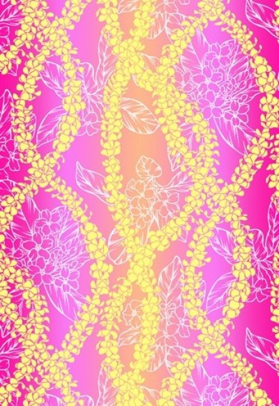 画像2: 直輸入ハワイアンファブリック
