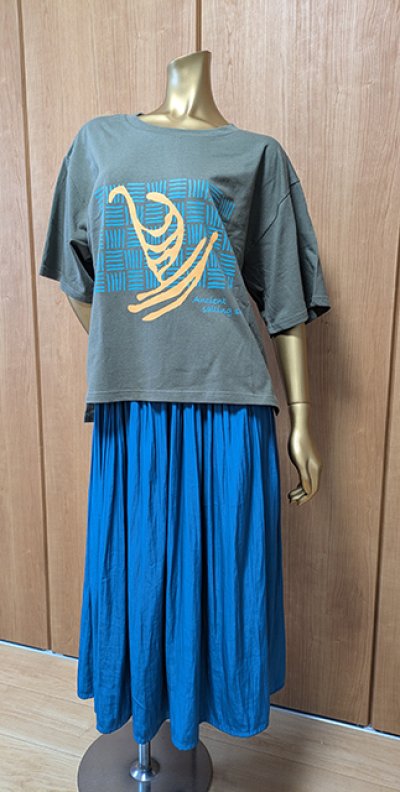 画像1: Tシャツ[1325] green