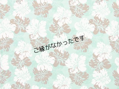 画像1: 直輸入ハワイアンファブリック