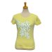 画像1: Tシャツ[Plumeria yellow] (1)