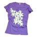 画像2: Tシャツ[Plumeria purple] (2)