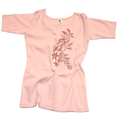 画像3: Tシャツ[Leaf of Hawaii  pink]