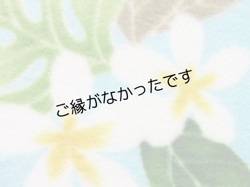 画像2: ハワイ柄フリース生地　約1ｍ一括