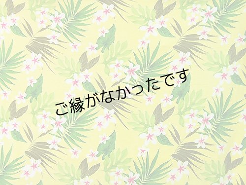 画像1: ハワイ柄フリース生地　約1ｍ（一括）