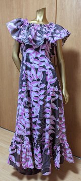 画像: ハワイ生地ドレス 