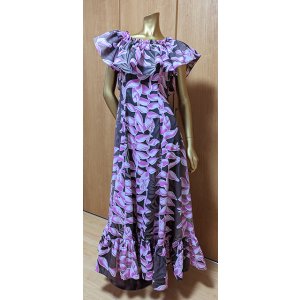 画像: ハワイ生地ドレス 