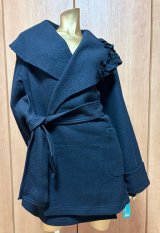 画像: ウールハーフコート