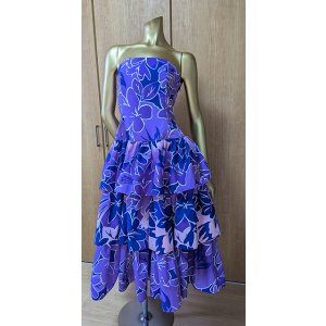 画像: ハワイ生地ドレス