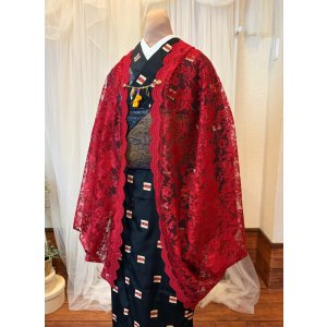 画像: レースももんがコート＜レッド＞　※受注生産
