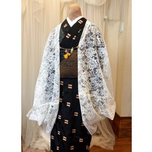 画像: レースももんがコート＜ホワイト＞　※受注生産