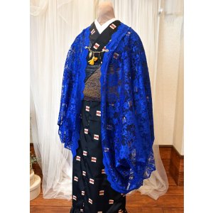 画像: レースももんがコート＜ロイヤルブルー＞　