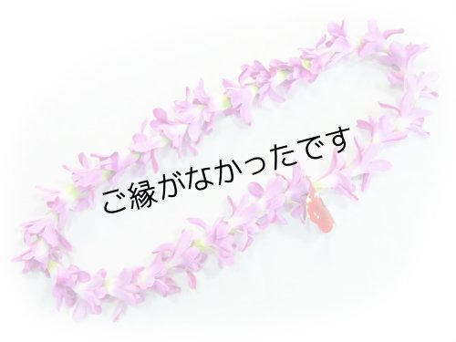 画像2: チューブローズレイ（パープル）現品限り