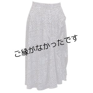 画像: タックギャザーのミドルスカート