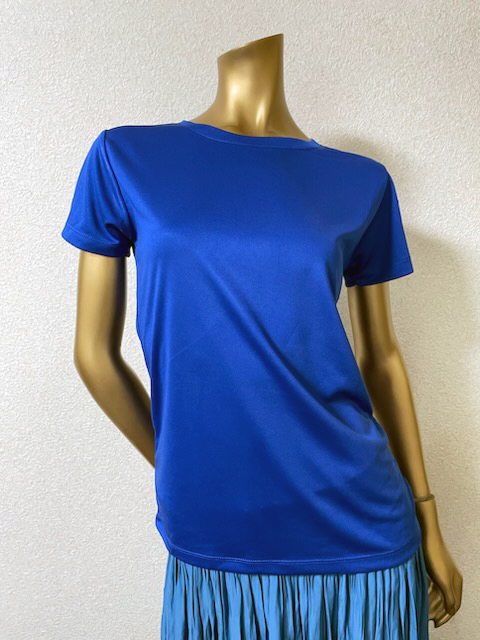 画像1: ブルー速乾Tシャツ