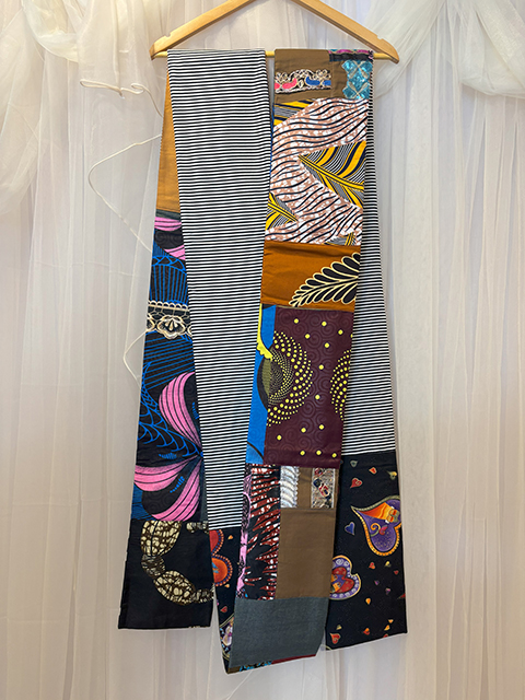 画像4: 半幅帯　アフリカンA 　1点物