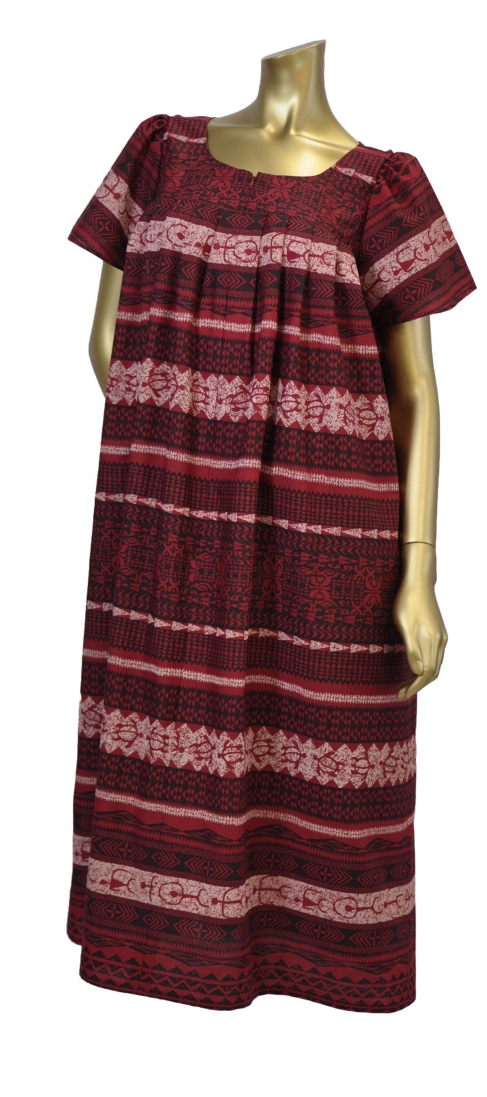 画像1: ハワイ生地ドレス OPA-66　楽屋着