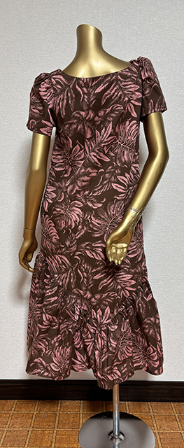 画像2: ハワイ生地ドレス OPF-07　楽屋着