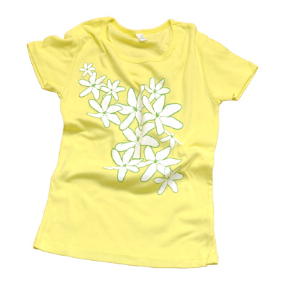 画像2: Tシャツ[Plumeria yellow]