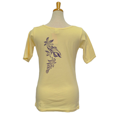 画像2: Tシャツ[Leaf of Hawaii  cream]