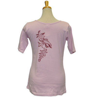 画像2: Tシャツ[Leaf of Hawaii  pink]